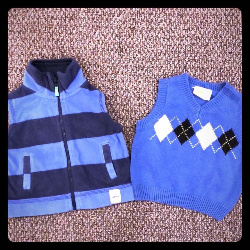 Lot of baby boy vest’s